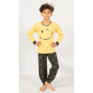 Dětské pyžamo dlouhé model 15674022 žlutá 3 - 4