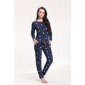 Dámské pyžamo model 15742907 - Luna Barva: tmavě modrá, Velikost: XXL