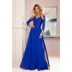 Dámské šaty model 15802783 Amber - numoco Barva: královská modrá, Velikost: XXL