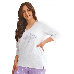 Dámské pyžamo   model 15897118 - Taro Barva: šedá, Velikost: XXL