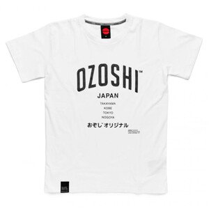 Pánské tričko Ozoshi Atsumi M Tsh košile bílá O20TS007 XL