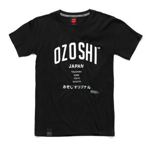 Pánské tričko Ozoshi Atsumi M Tsh tričko černé O20TS007 M