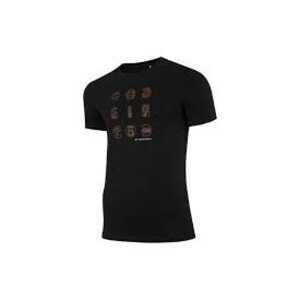 Pánské tričko 4F M H4Z21-TSM018 Černá barva S
