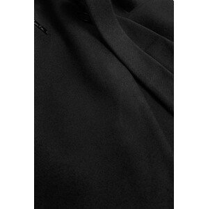 Klasický černý dámský kabát s vlny černá L (40) model 16147898 - ROSSE LINE