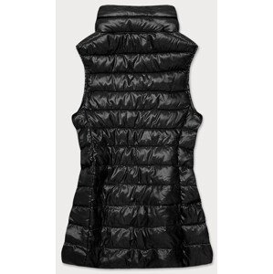 Černá prošívaná dámská vesta model 16149444 černá XXL (44) - Libland