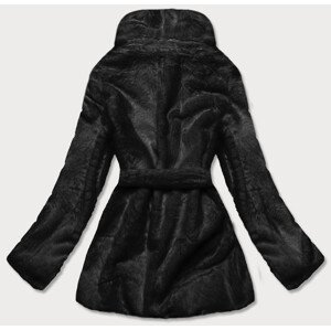 Černá dámská bunda  s límcem černá L (40) model 16151699 - Ann Gissy