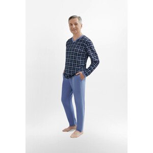 Pánské pyžamo  BIG model 15557976 - MARTEL Barva: granát, Velikost: 3xl