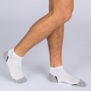 Pánské sportovní ponožky 3 páry DIM SPORT IN-SHOE 3x - DIM SPORT - bílá 43 - 46