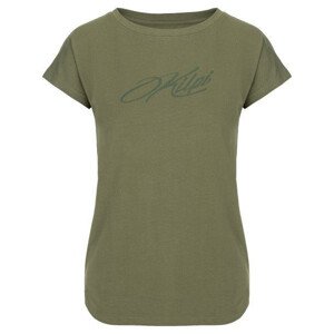 Dámské tričko Nellim-w khaki - Kilpi 34