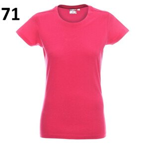 Dámské tričko  model 2596150 - PROMOSTARS Barva: vínový, Velikost: XL