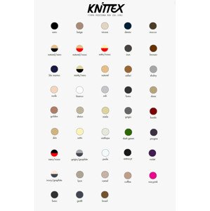 Dámské punčochové kalhoty model 7463085 Plus - Knittex Barva: antracit, Velikost: 5-XL
