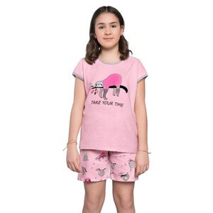 Dívčí pyžamo model 16166688 růžové - Italian Fashion Barva: růžová, Velikost: 122/128