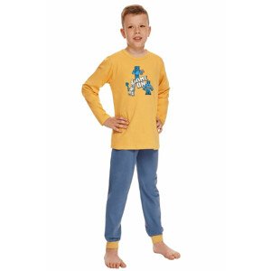 Chlapecké pyžamo model 16167237 žluté - Taro Barva: žlutá, Velikost: 122