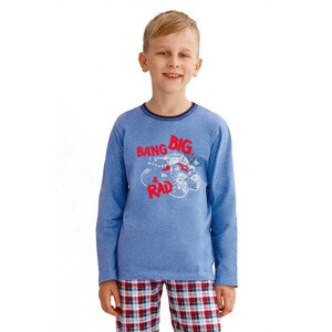Chlapecké pyžamo 2650 blue - TARO světle modrá 116