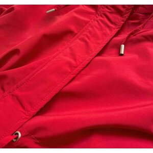 oboustranná dámská bunda parka červená S (36) model 16185193 - MHM