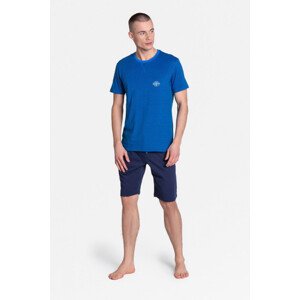 Pánské pyžamo 38878 Drake - HENDERSON Barva: tmavě modrá, Velikost: L