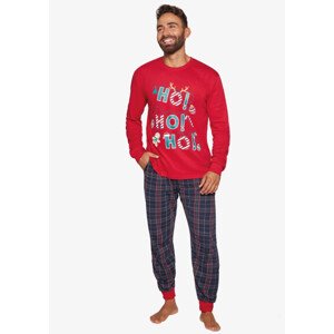 Pánské pyžamo Muydemi 330036 Velikost: XL, Barva: Červená