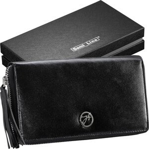 Peněženka Semiline P8224-0 černá 19,5 cm x 11 cm
