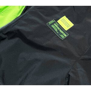 Černo/zelená dámská bunda větrovka (AG3-010) Zelená XL (42)