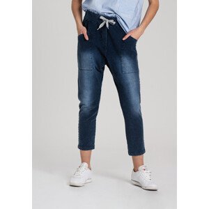 Kalhoty  Tmavě modrá S model 17053817 - LOOK MADE WITH LOVE