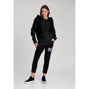 Look Made With Love Mikina s kapucí Dry 800 Black S/M