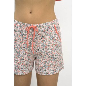 Dámské krátké pyžamo babydoll 16242 - Vamp XS růžová a zelená