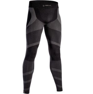 Dlouhé pánské funkční kalhoty IRON-IC - černo-šedá Barva: Černá, Velikost: XXL