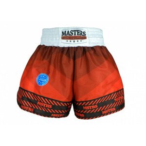 Masters kickboxerské šortky Skb-W M 06654-02M červená+S