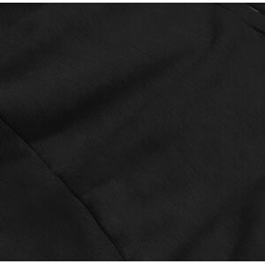 Černý dámský dres - mikina a kalhoty (8C78-3) Barva: odcienie czerni, Velikost: L (40)