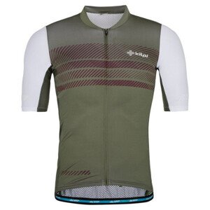 Pánský cyklistický dres Alvi-m khaki - Kilpi L