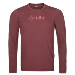 Pánské funkční tričko Spoleto-m tmavě červená - Kilpi XS
