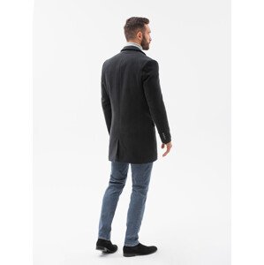 Pánský kabát Coat model 17256367 Black XL - Ombre