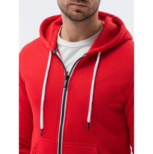 Pánská mikina Ombre Sweatshirt B977-1 Červená S