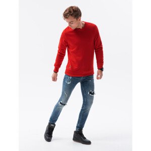 Pánská mikina Ombre Sweatshirt B978-1 Červená L