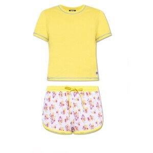 Dámské pyžamo A05135-0EGAY-E5874 - žlutá - Diesel L Žlutá