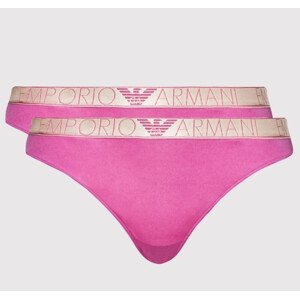 Dámské kalhotky   růžová  model 17280093 - Emporio Armani Velikost: M, Barvy: růžová