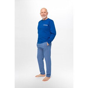 Pánské pyžamo  BIG model 17332016 - MARTEL Barva: chrpa, Velikost: 3xl