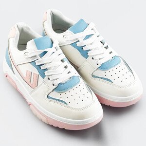 Bílo-světle modré dámské sportovní boty (AD-555) Barva: odcienie niebieskiego, Velikost: XL (42)