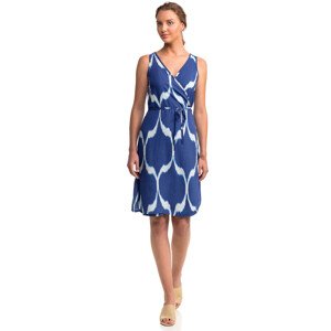 šaty  model 17410443 - Vamp Velikost: L, Barvy: tmavě modrá - vzor