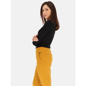Dámské kalhoty Pants model 17421702 Mustard 36 - L`AF