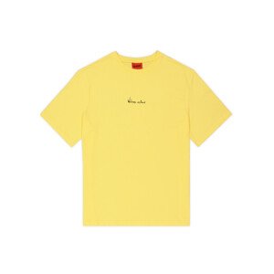 Pánské tričko John Frank JFTOOB20-ON BOARD Žlutá L