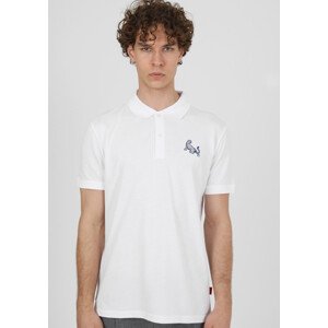 Pánské tričko model 17429920 Bílá M - John Frank