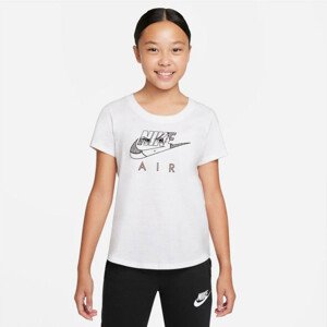 Dívčí tričko Sportswear Mascot Scoop Jr DQ4380 100 - Nike L (147-158)