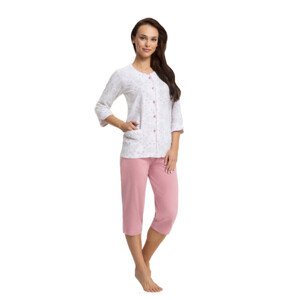 Dámské pyžamo model 17458590 4XL - Luna Barva: Růžová, Velikost: 4XL