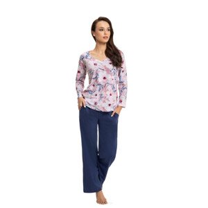 Dámské pyžamo model 17458965 3XL Růžová XXXL - Luna