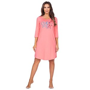 Dámská noční košile model 17499904 3/4 MXL Růžová M - Regina