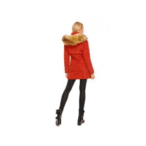 Dámská zimní bunda s kapucí   Paris L červená model 17512949 - Good looking