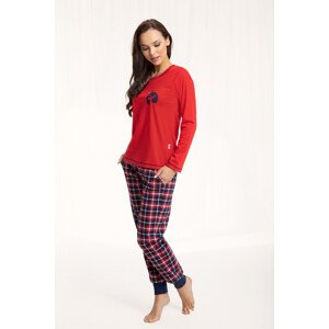 Dámské pyžamo model 17616756 3XL Červená XXXL - Luna