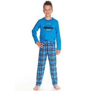 Chlapecké pyžamo modré s  122 model 17627910 - Taro