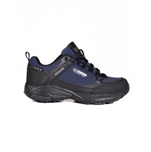 Originální dámské modré  trekingové boty bez podpatku  38